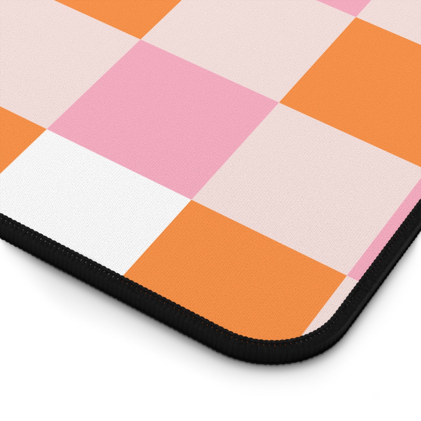 Colorful Checker Desk Mat