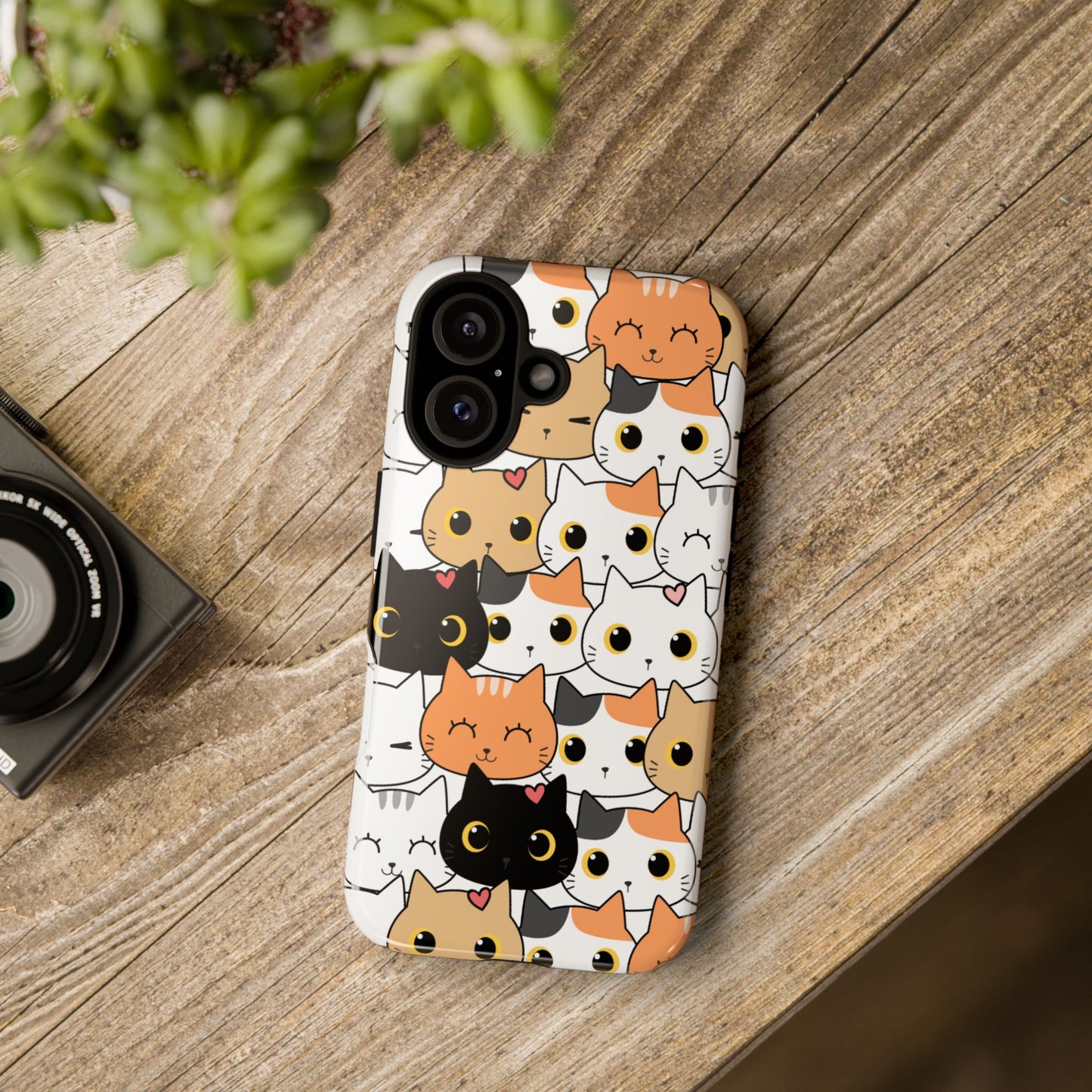 Cute Cat Phone Case - Tough Cases for Cat Lovers