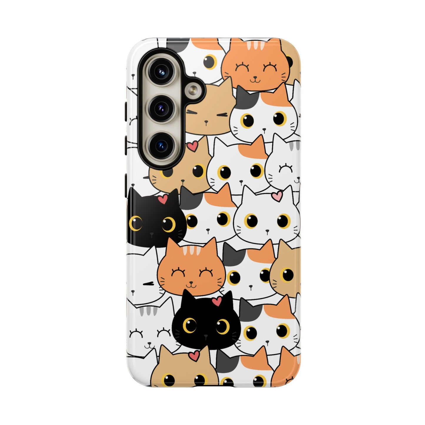 Cute Cat Phone Case - Tough Cases for Cat Lovers
