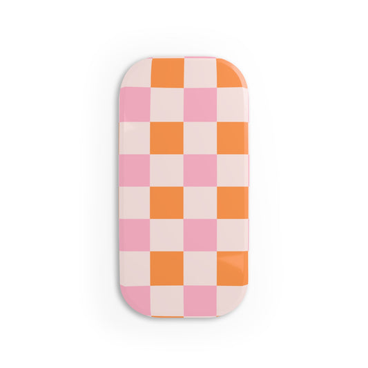 Colorful Checker Phone Grip Stand