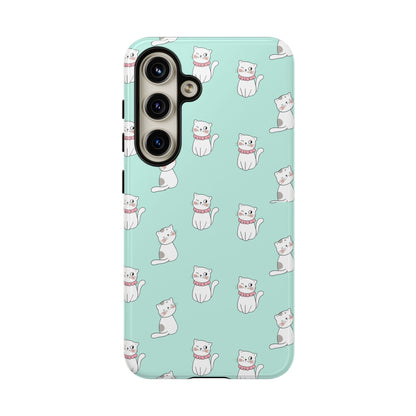 Cute Cat Pattern Phone Case for Cat Lovers