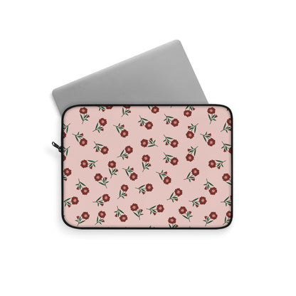 Crimson Bloom Laptop Sleeve