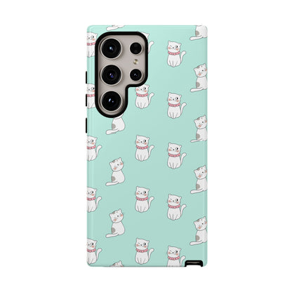 Cute Cat Pattern Phone Case for Cat Lovers