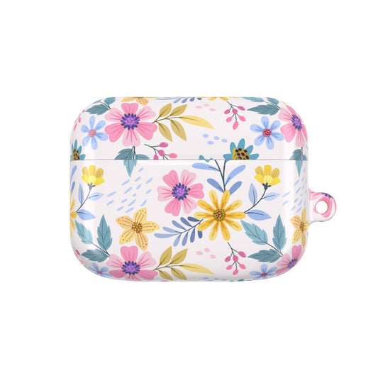 Floral AirPod Case - Stylish Protective Cover for Earbuds
