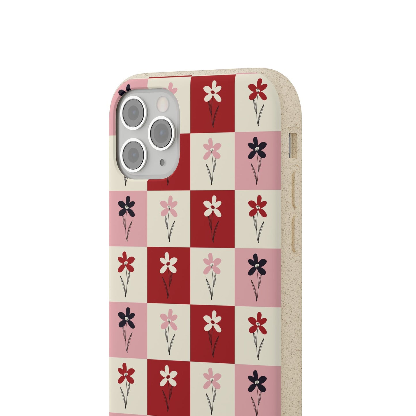 Pop Petal Plaid Eco-Friendly Phone Cases | Biodegradable | Sustainable
