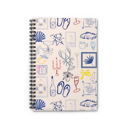Coastal Breeze Spiral Notebook | Ruled | Journal