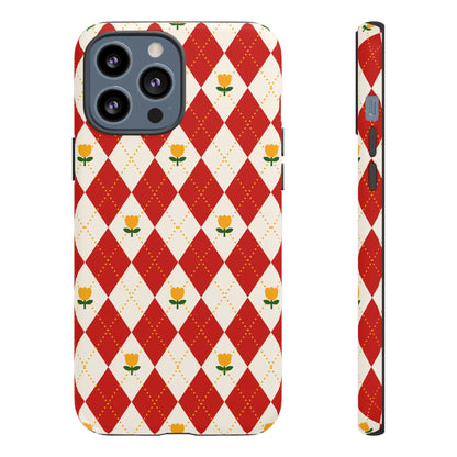 Floral Diamond Pattern | Tough Cases