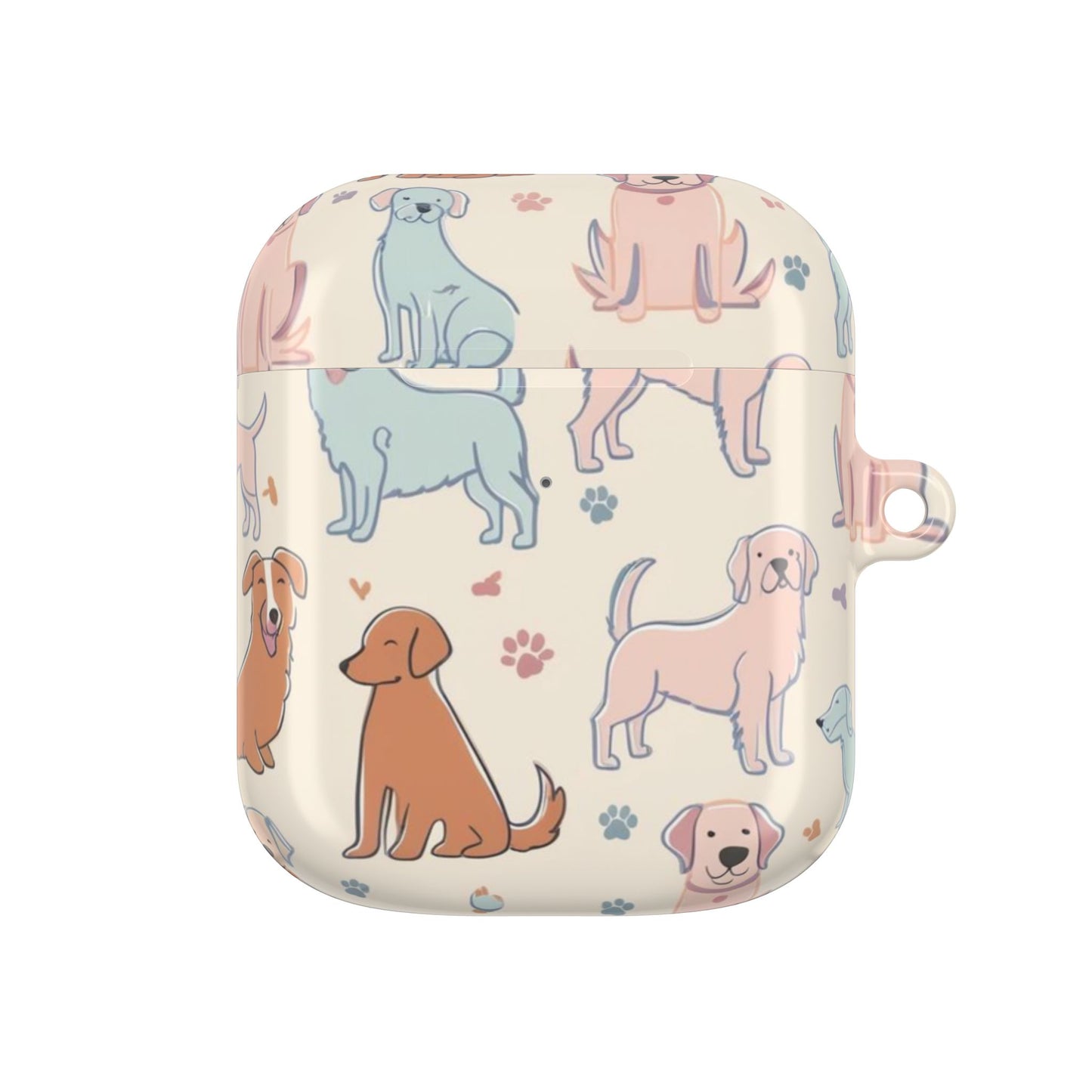 Cute Dog Pattern AirPod Case – Pet Lover Gift