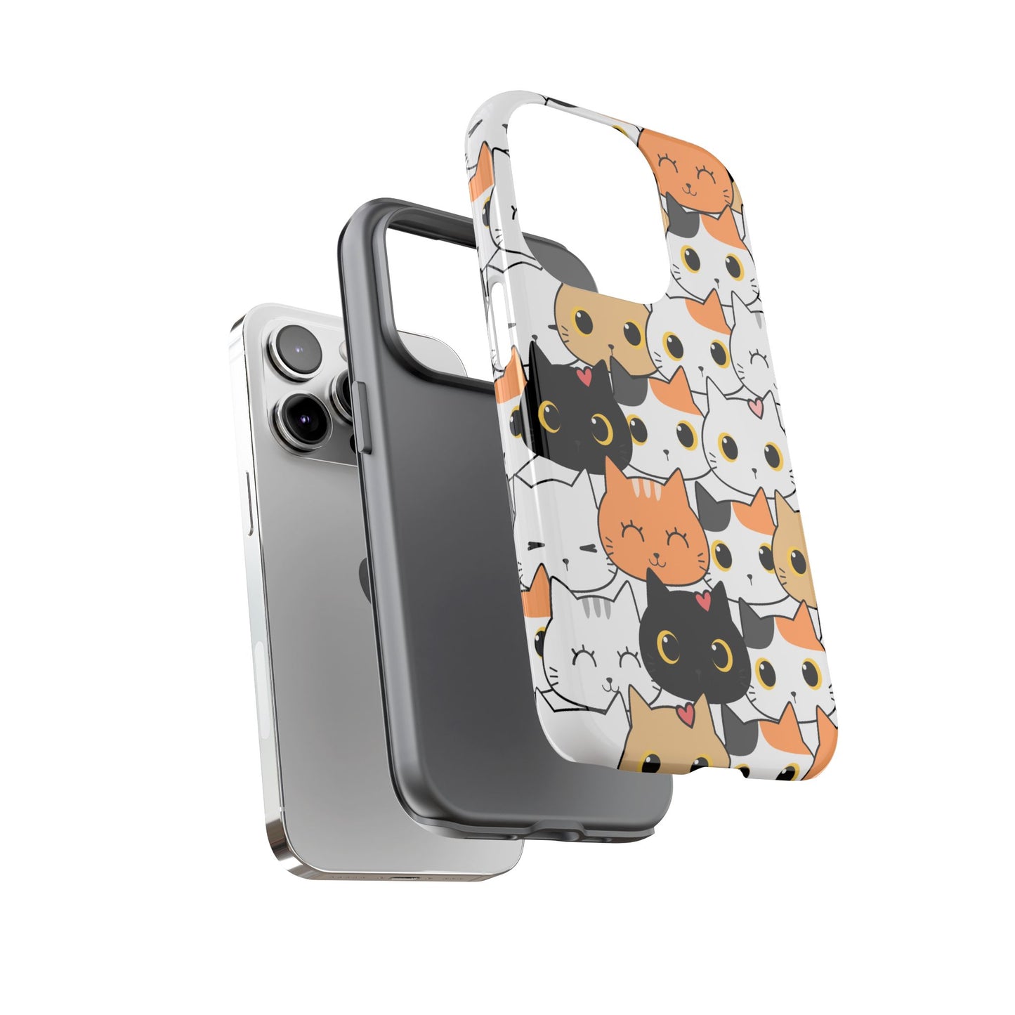 Cute Cat Phone Case - Tough Cases for Cat Lovers