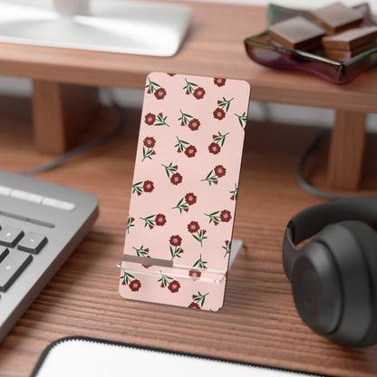 Crimson Bloom Smartphone Stand