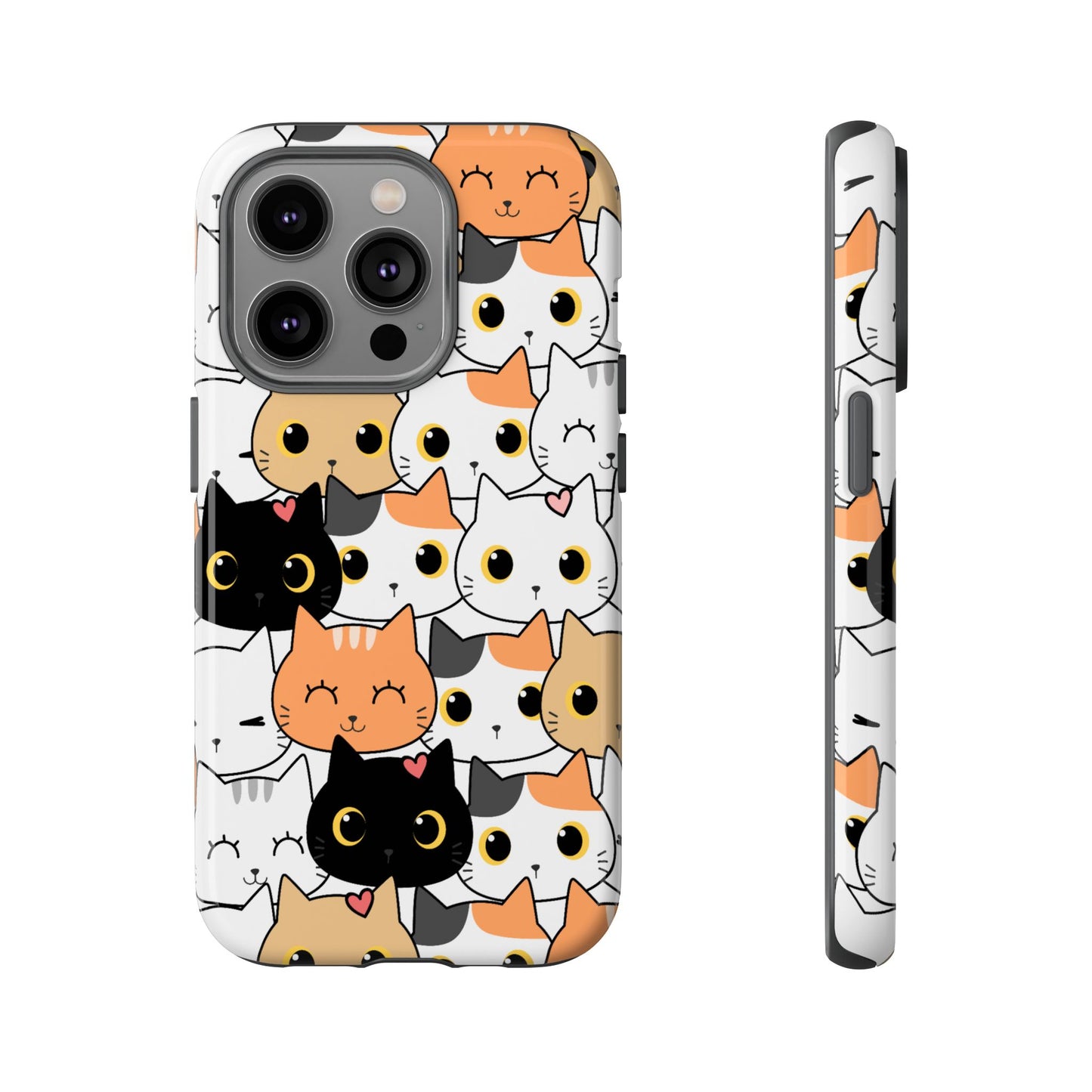 Cute Cat Phone Case - Tough Cases for Cat Lovers