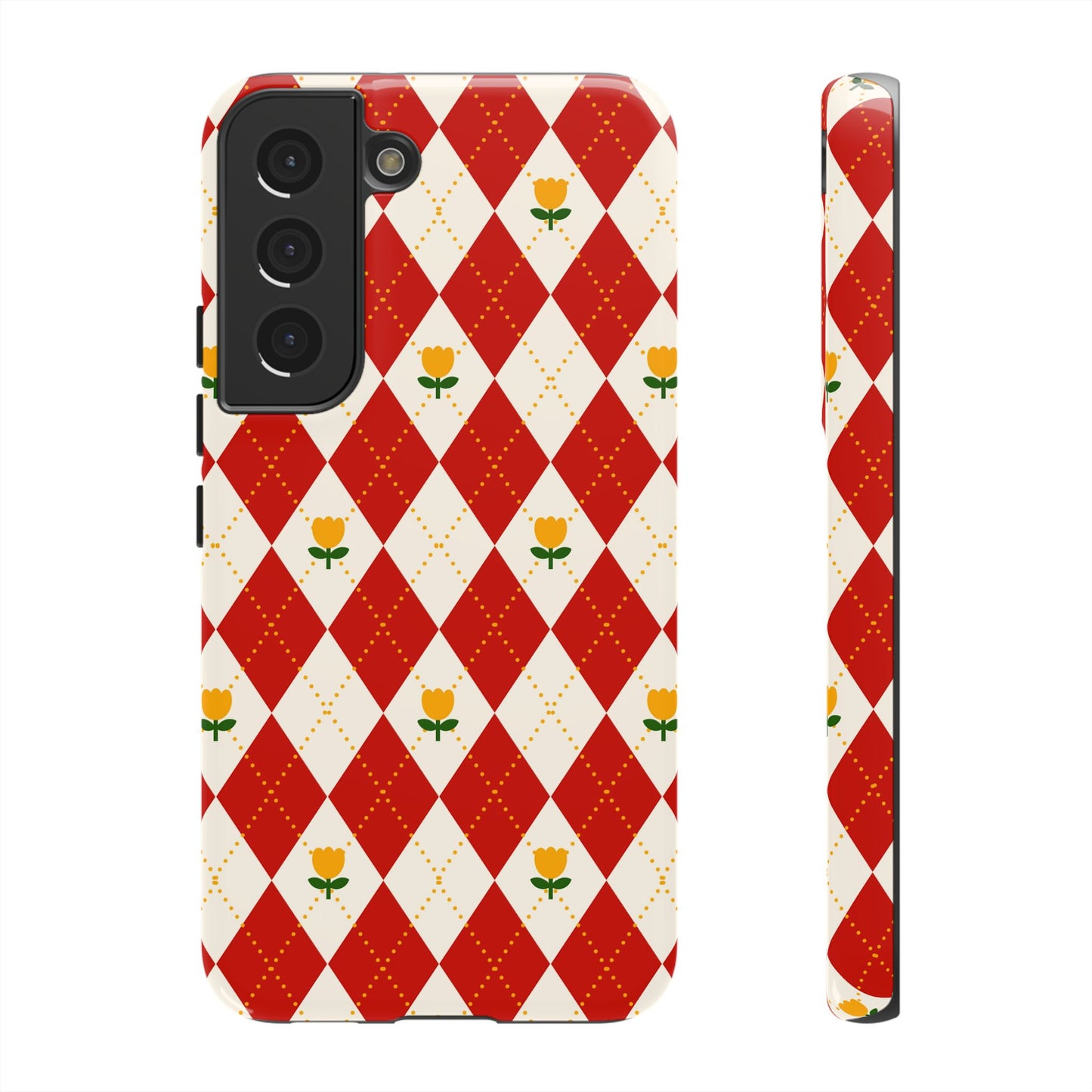 Floral Diamond Pattern | Tough Cases