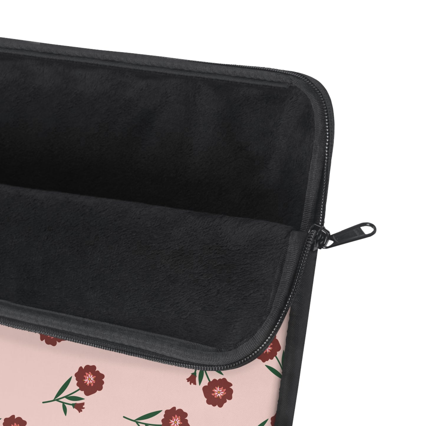 Crimson Bloom Laptop Sleeve