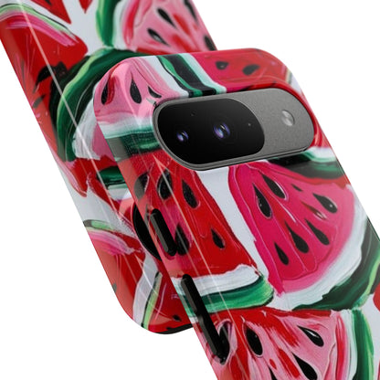 Watermelon Slice Phone Case - Fun & Colorful Tough Case for Summer