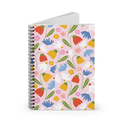 Garden Glow Spiral Notebook | Ruled | Journal