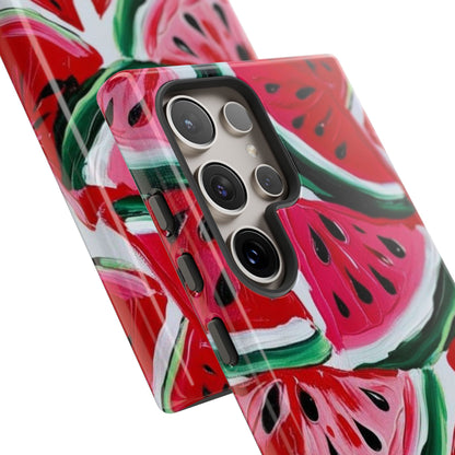 Watermelon Slice Phone Case - Fun & Colorful Tough Case for Summer