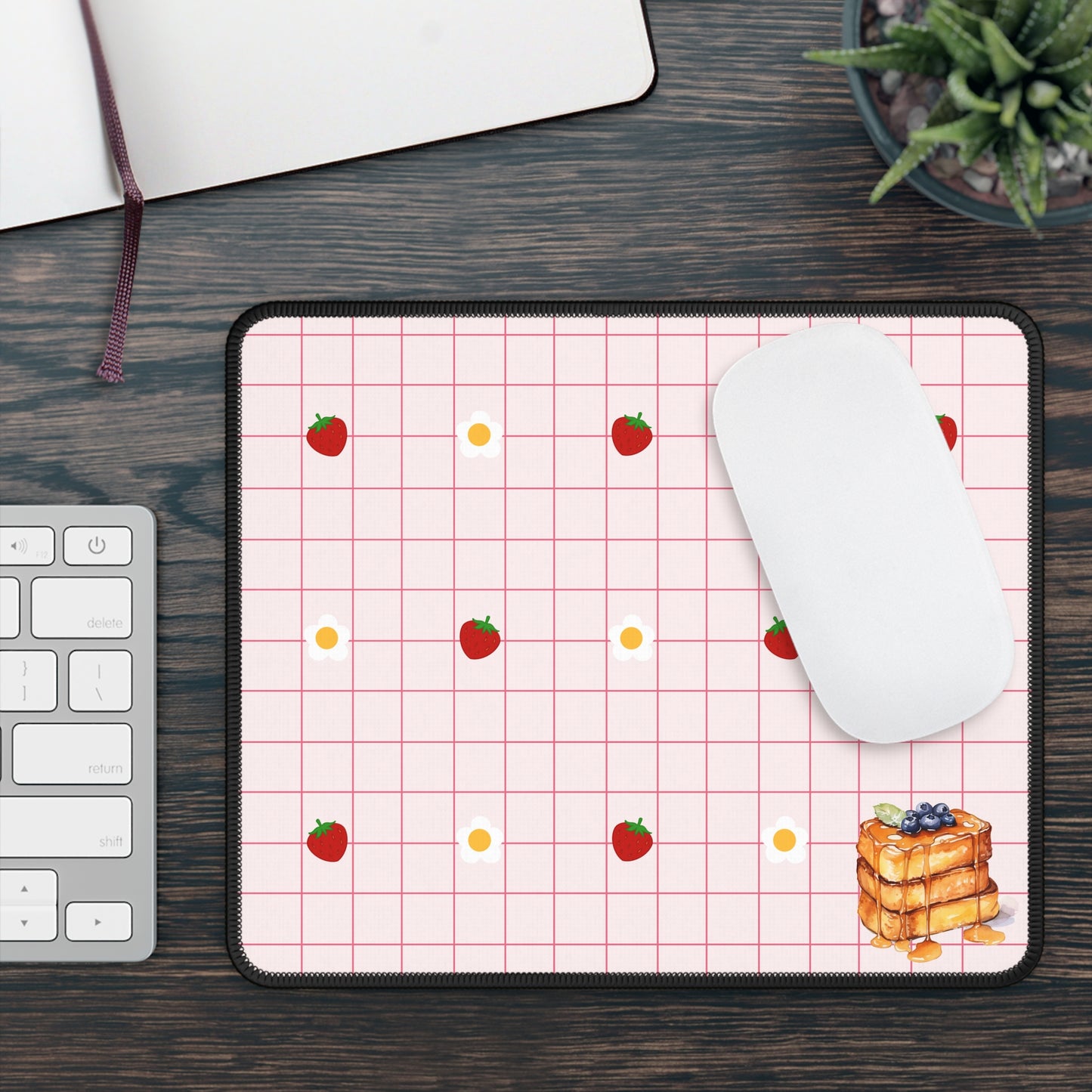 Waffle Me Crazy Mouse Pad