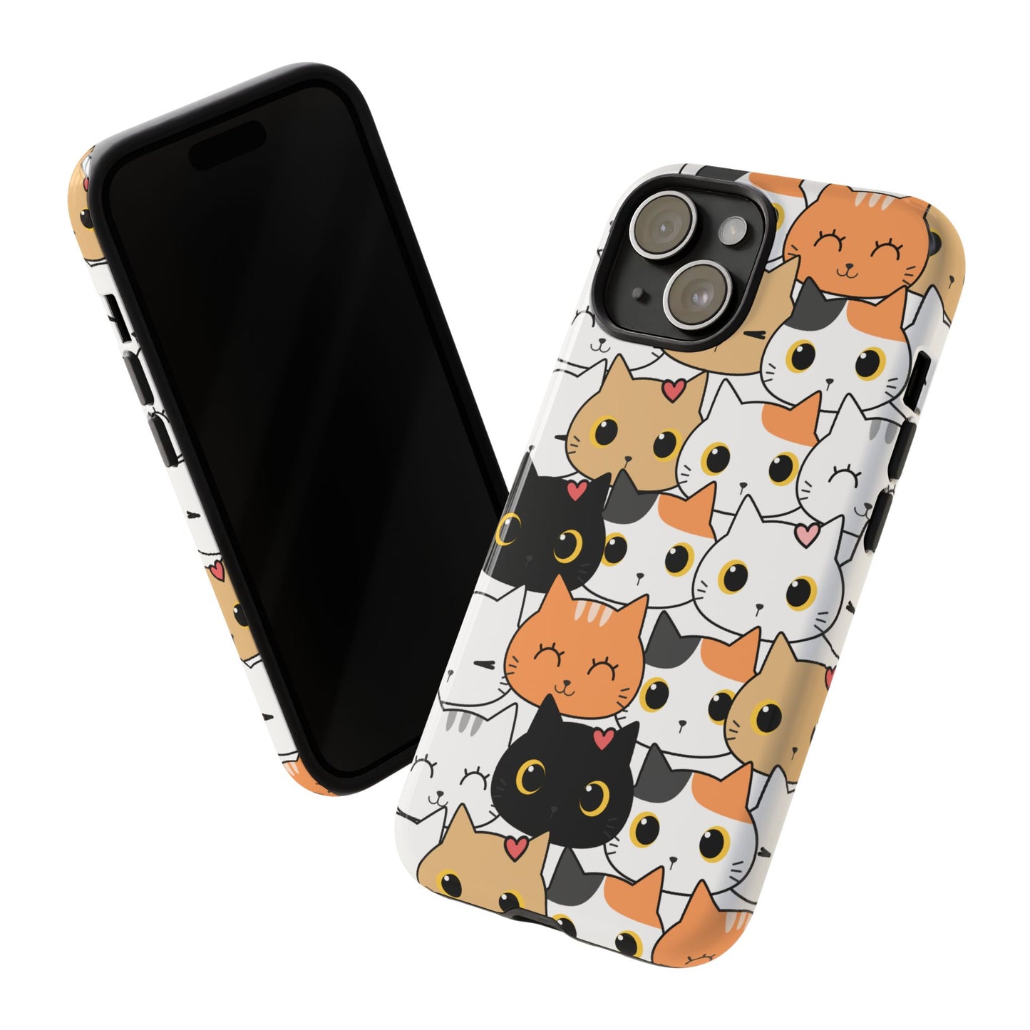 Cute Cat Phone Case - Tough Cases for Cat Lovers