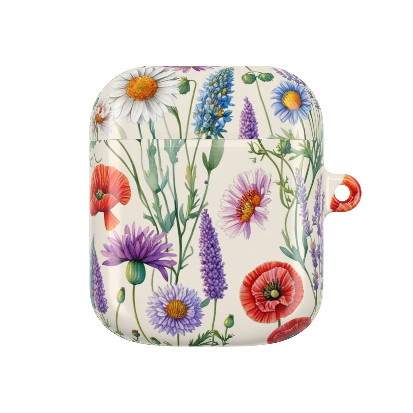 Floral AirPod Cases, Stylish Wireless Earbud Cover, Gift for Music Lovers, Trendy Tech Accessory, Nature-Inspired, Cute Case