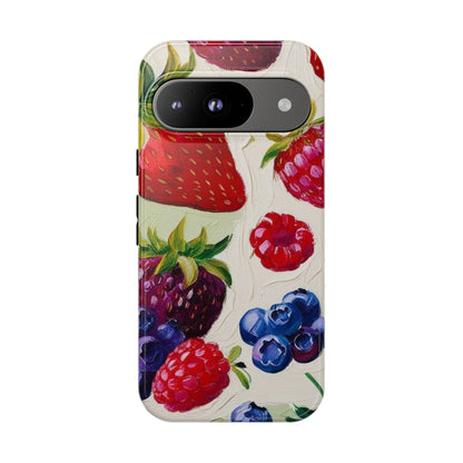 Berry Floral Phone Case - Tough Cases for Fruit Lovers