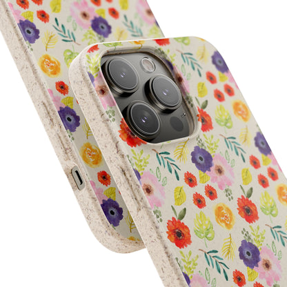 Botanical Bliss Eco-Friendly Phone Cases | Biodegradable | Sustainable