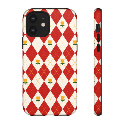 Floral Diamond Pattern | Tough Cases
