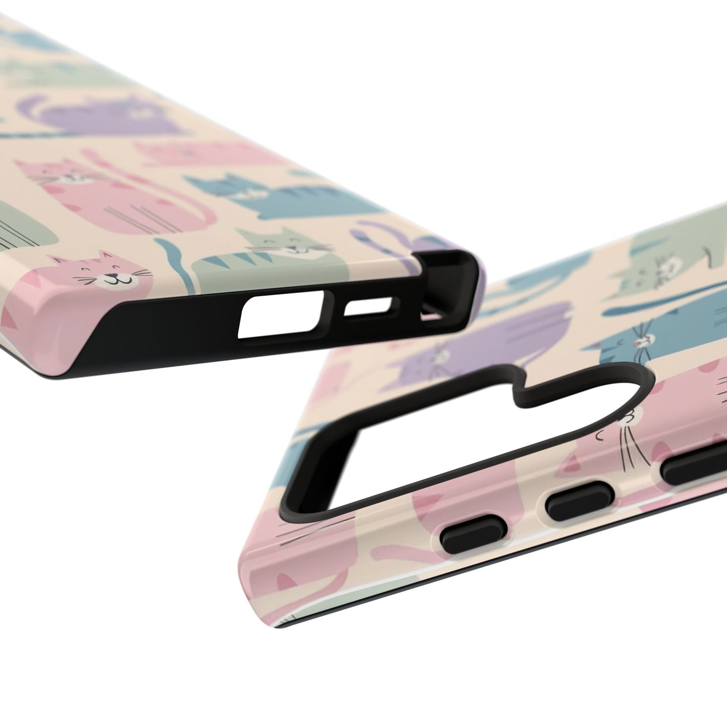 Cute Cat Phone Case - Tough & Stylish Pet Lover Accessory