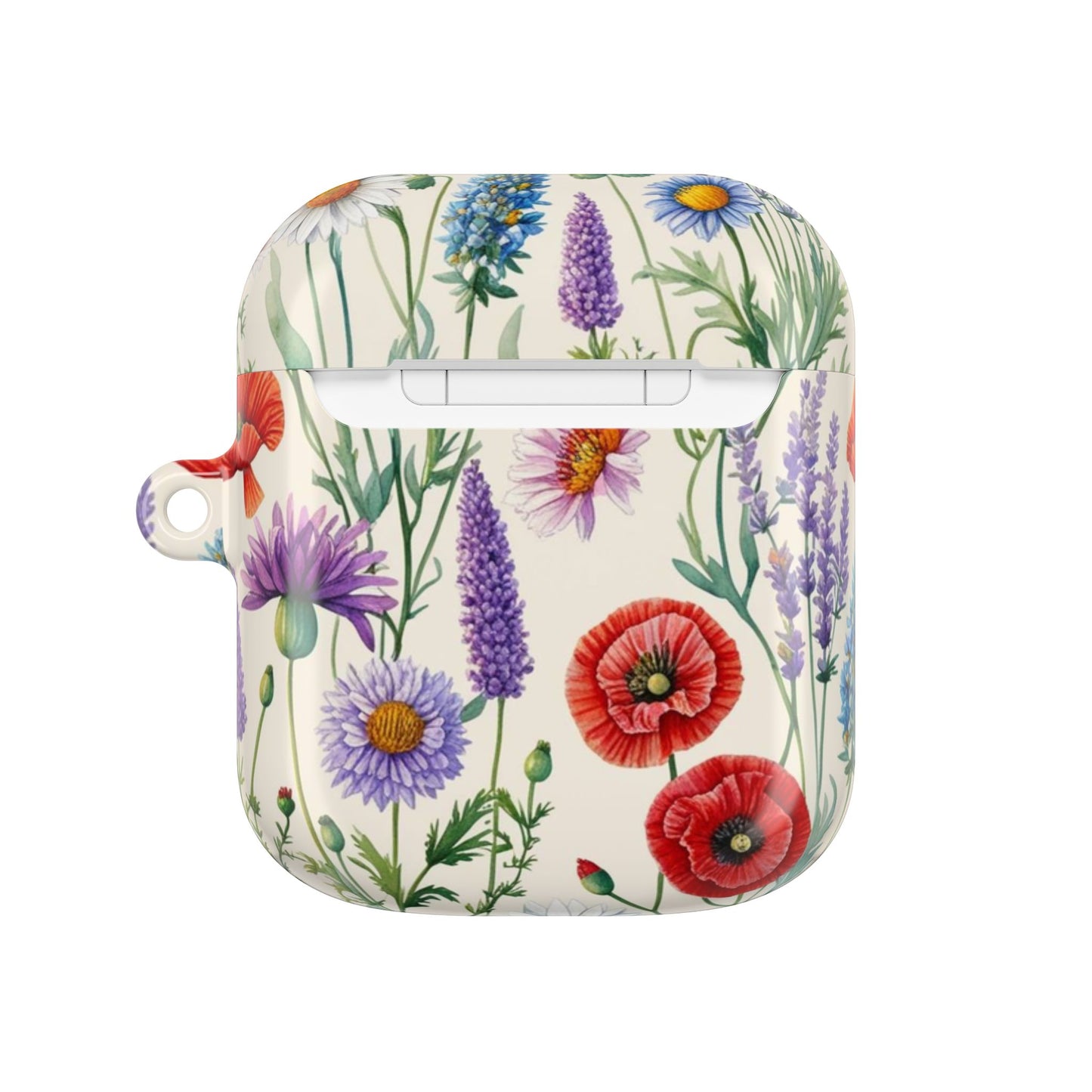 Floral AirPod Cases, Stylish Wireless Earbud Cover, Gift for Music Lovers, Trendy Tech Accessory, Nature-Inspired, Cute Case