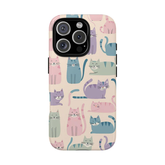 Cute Cat Phone Case - Tough & Stylish Pet Lover Accessory