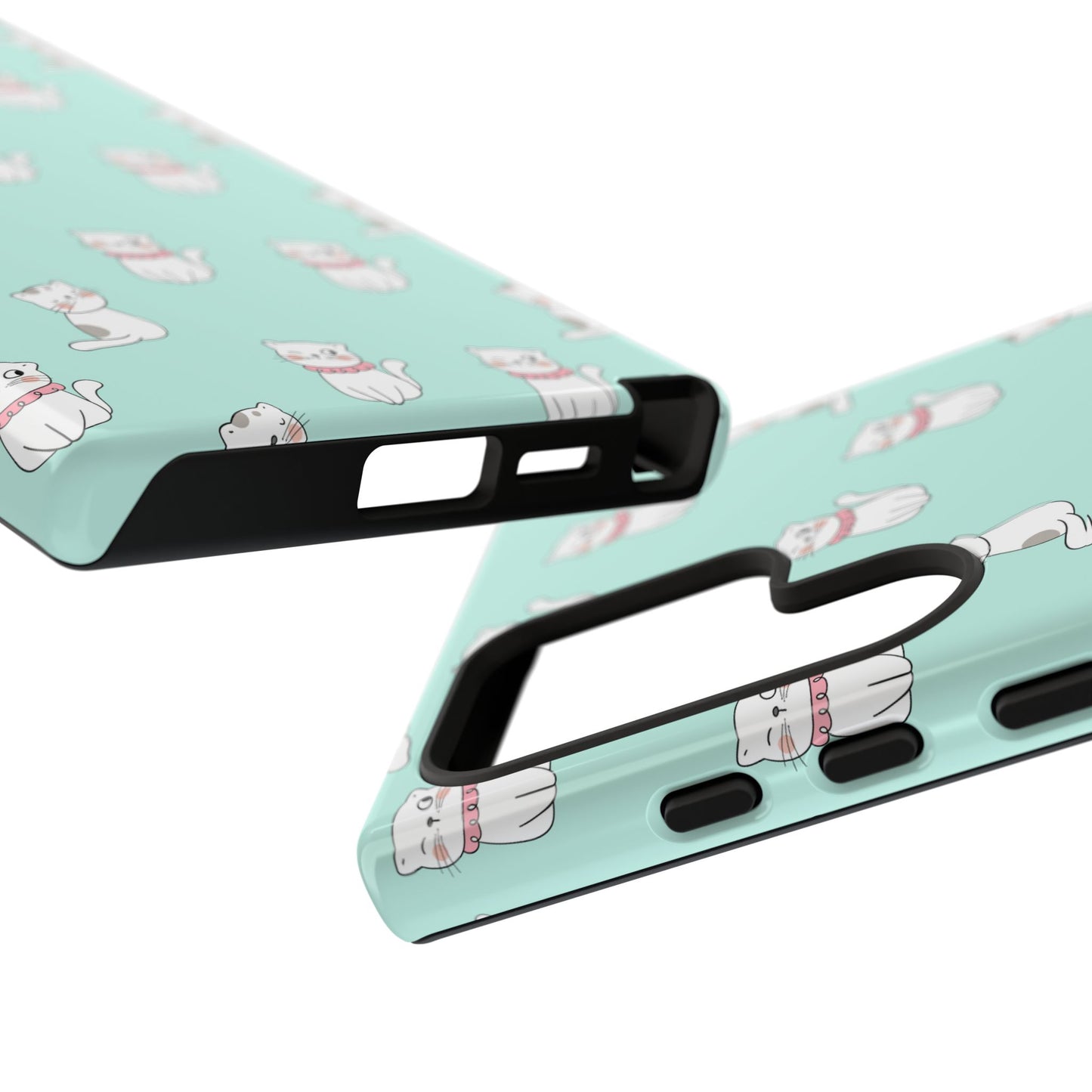 Cute Cat Pattern Phone Case for Cat Lovers