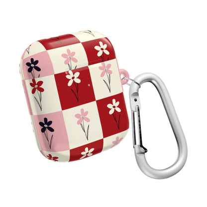 Pop Petal Plaid AirPod Cases