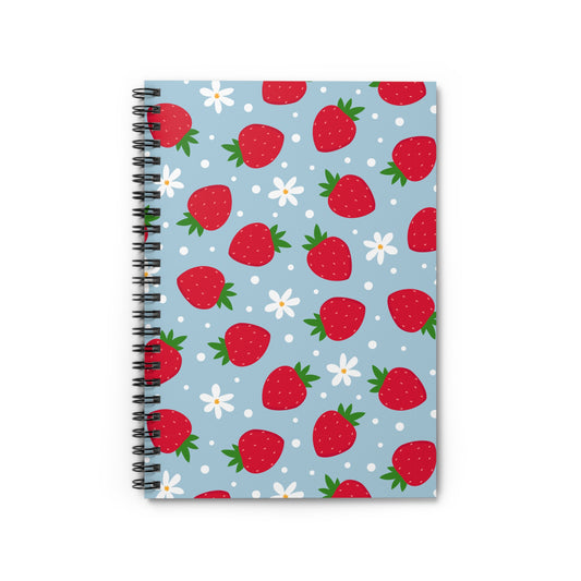 Skyberry Daisy Spiral Notebook | Ruled | Journal