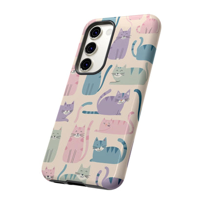 Cute Cat Phone Case - Tough & Stylish Pet Lover Accessory