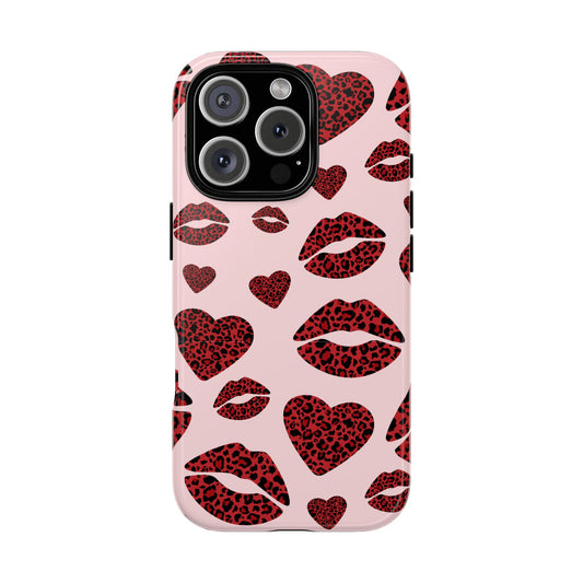 Leopard Lips Phone Case - Tough Cases for Bold Style