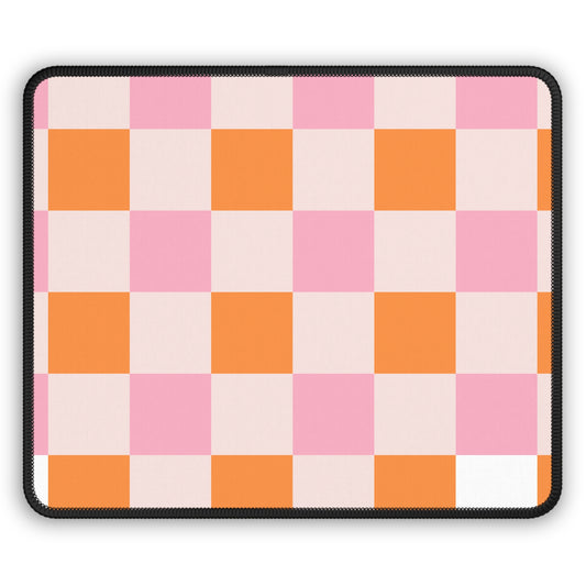 Colorful Checker Mouse Pad