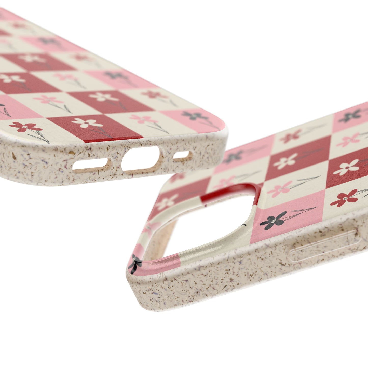 Pop Petal Plaid Eco-Friendly Phone Cases | Biodegradable | Sustainable