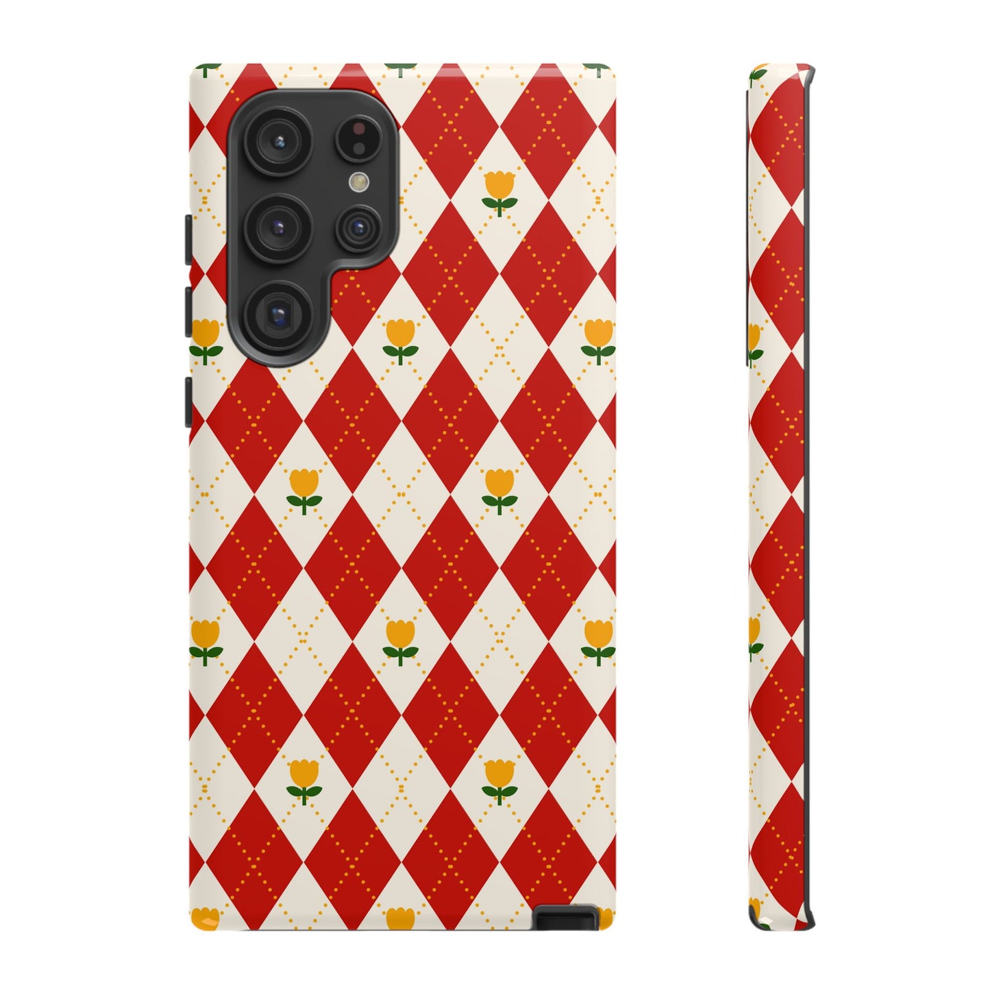 Floral Diamond Pattern | Tough Cases