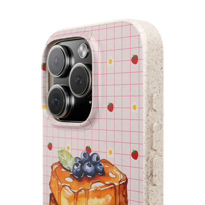 Waffle Me Crazy Biodegradable Phone Case | Eco-Friendly