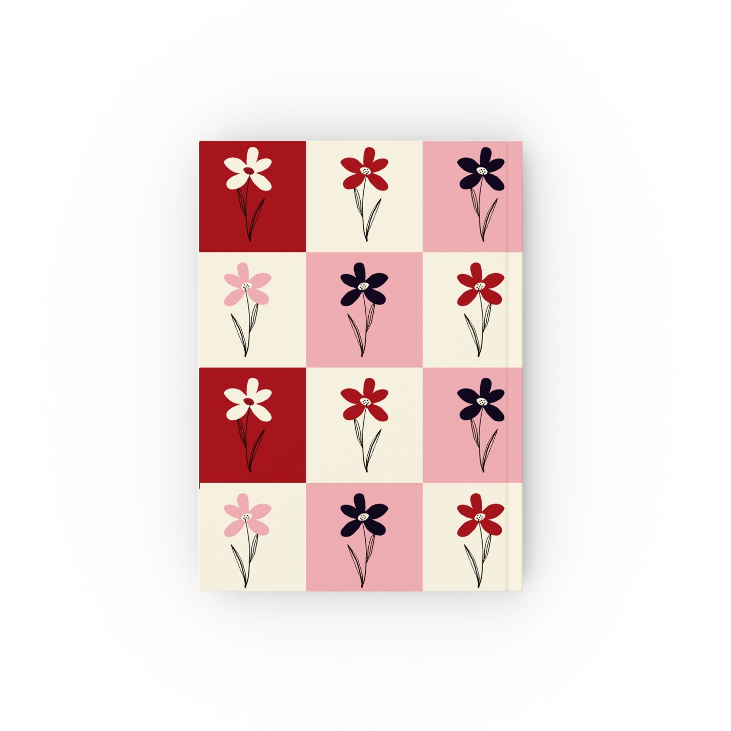 Pop Petal Plaid Hard Backed Journal | Notebook | Daily Planner