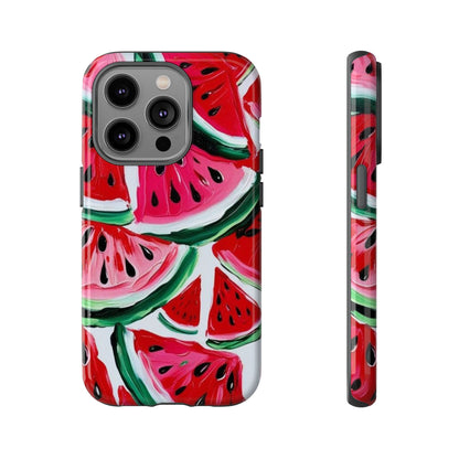 Watermelon Slice Phone Case - Fun & Colorful Tough Case for Summer
