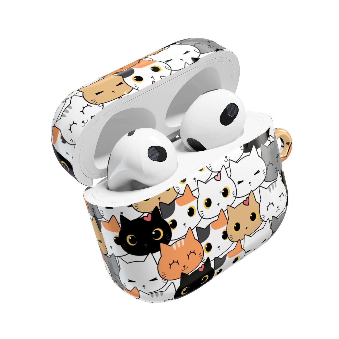Cute Cat AirPod Case - Adorable Kitty Design for Cat Lovers
