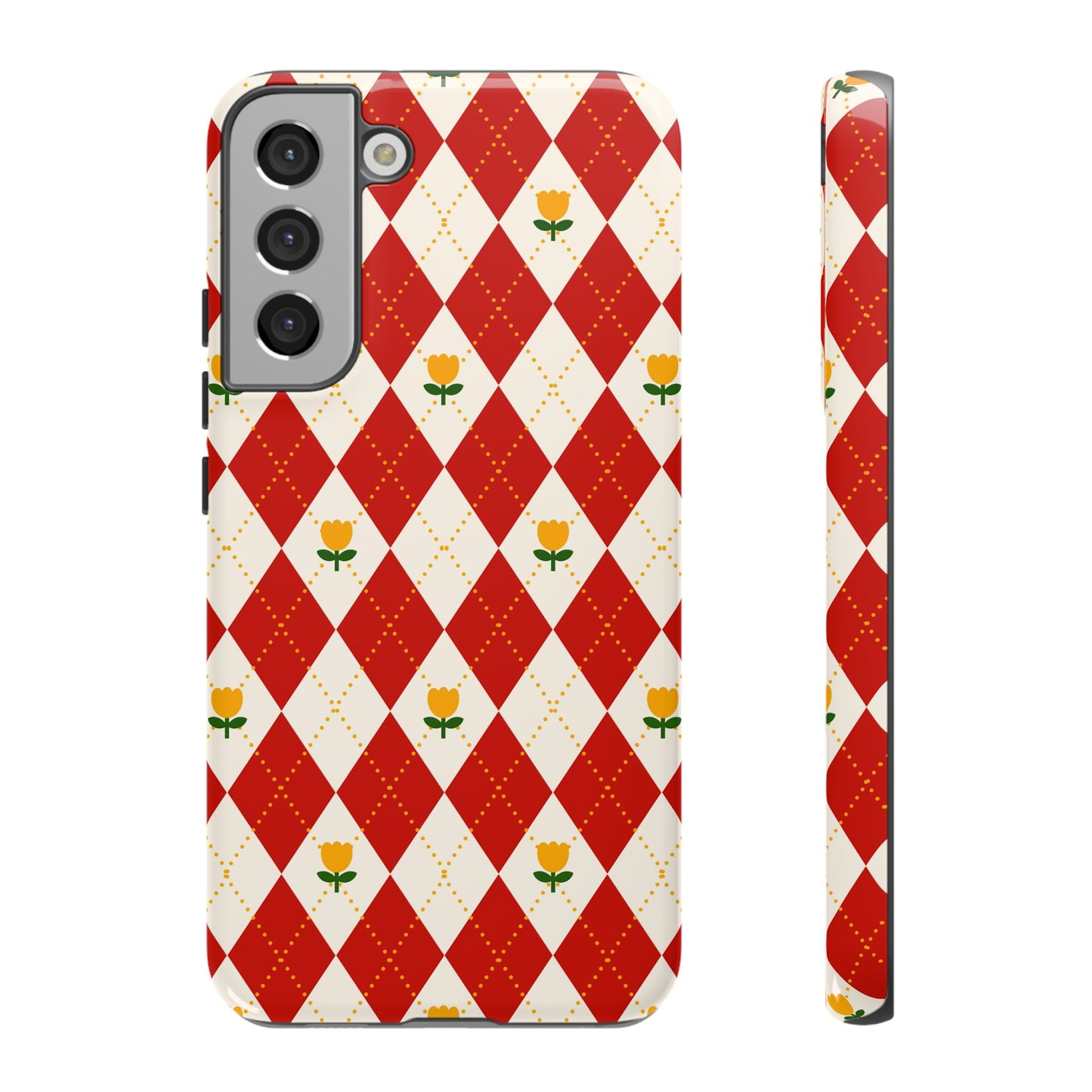 Floral Diamond Pattern | Tough Cases