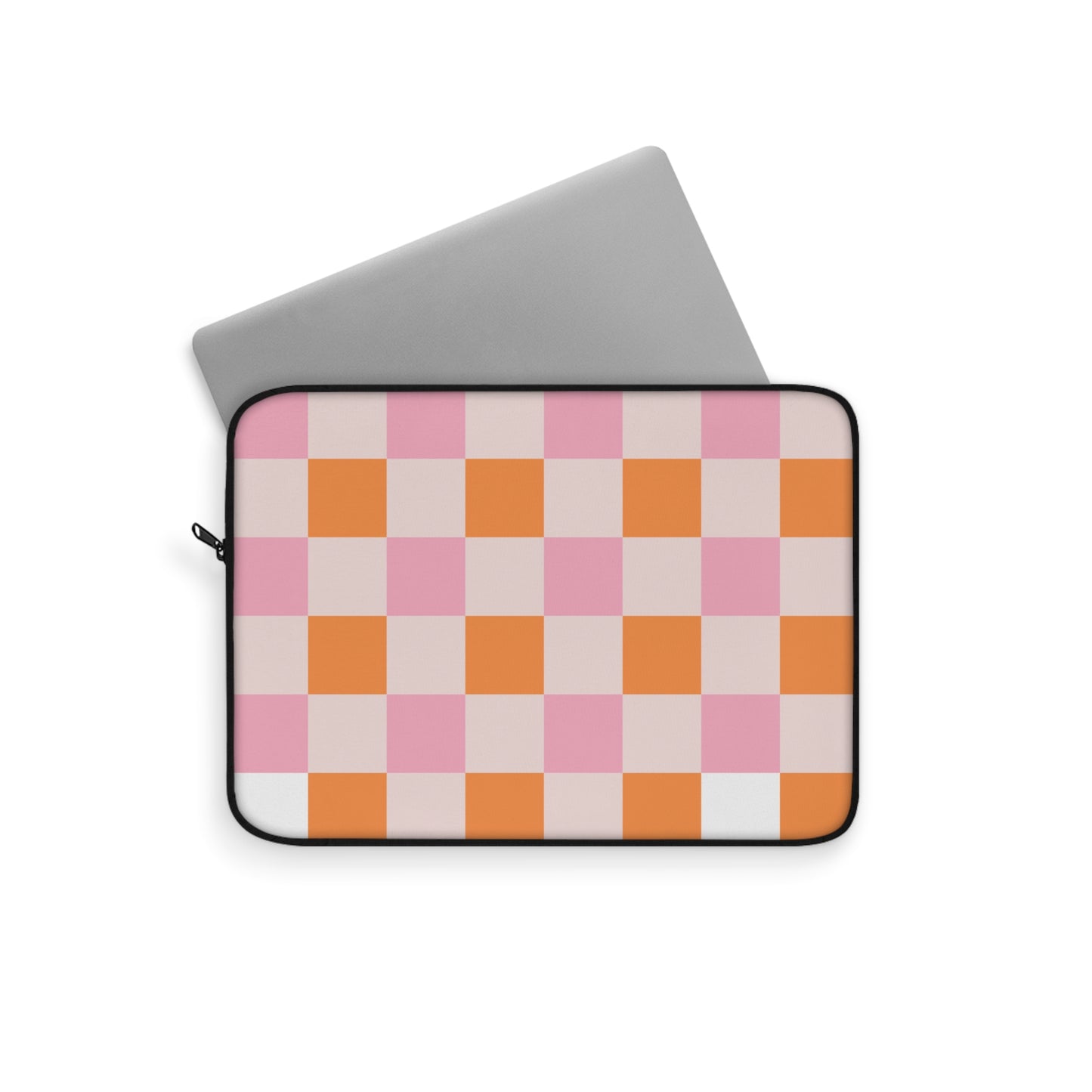 Colorful Checker Laptop Sleeve | Stylish Computer Case