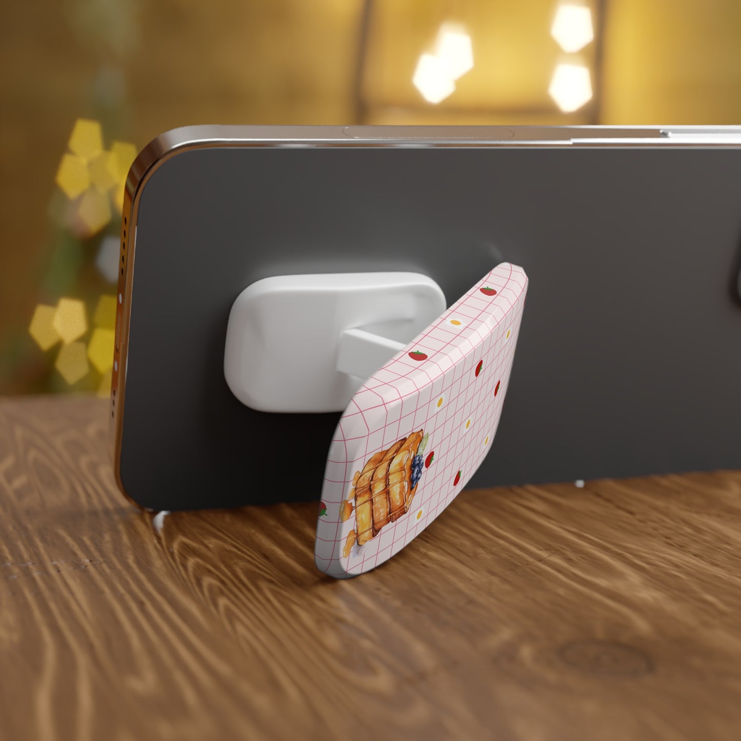 Waffle Me Crazy Phone Grip | Pop Socket | Phone Holder