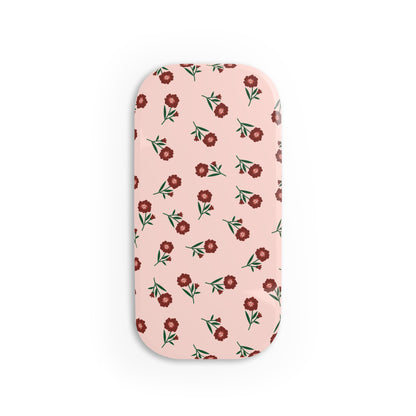 Crimson Bloom Phone Grip