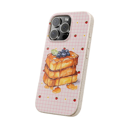 Waffle Me Crazy Biodegradable Phone Case | Eco-Friendly