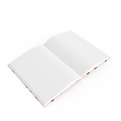 Crimson Bloom Hard Backed Journal
